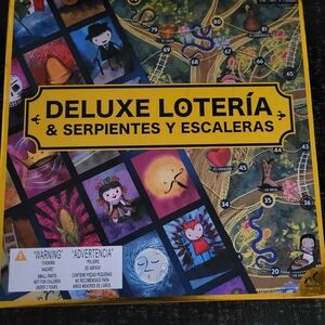 Deluxe loteria serpientes & escaleras